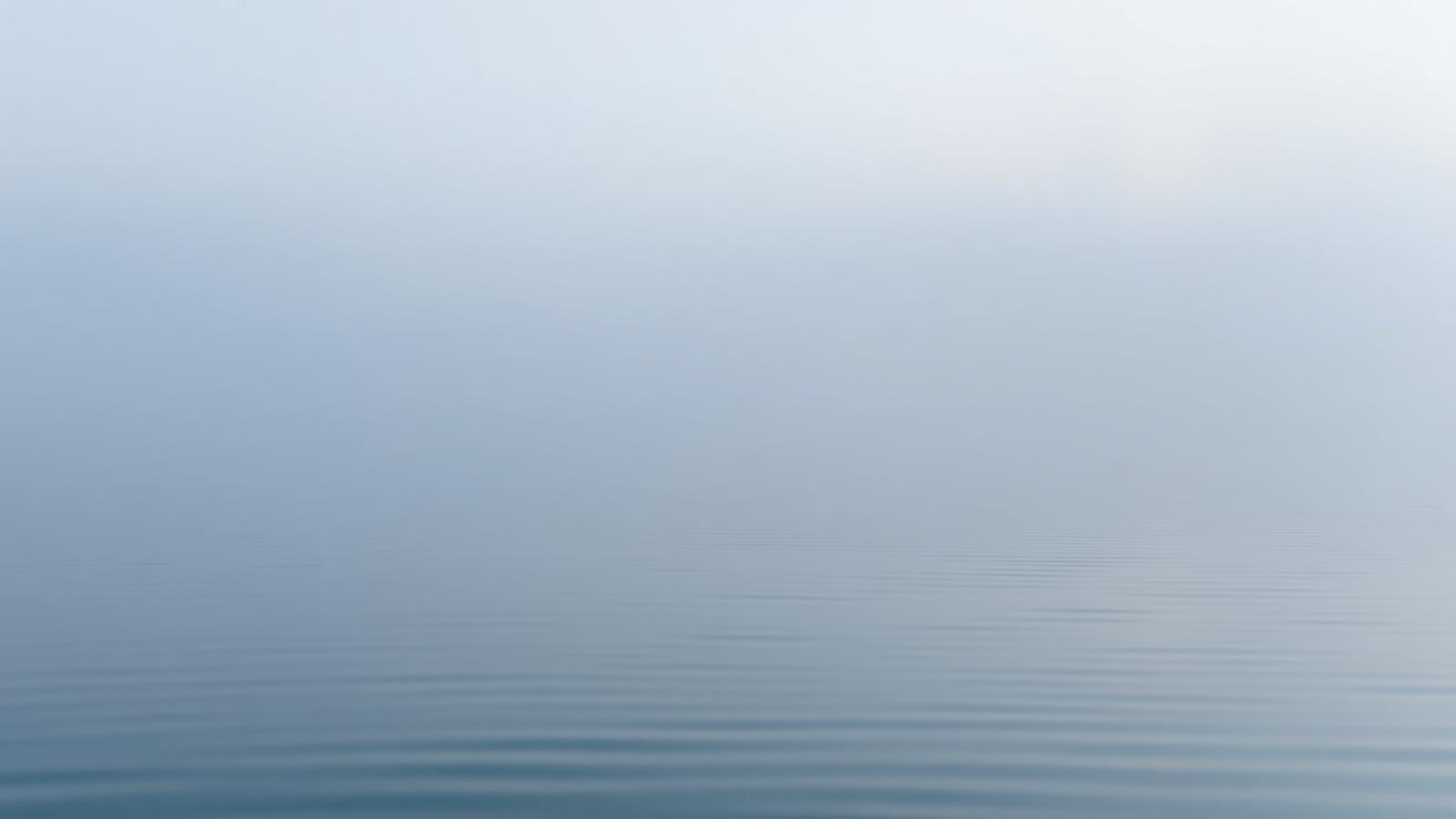 Calm water at dawn